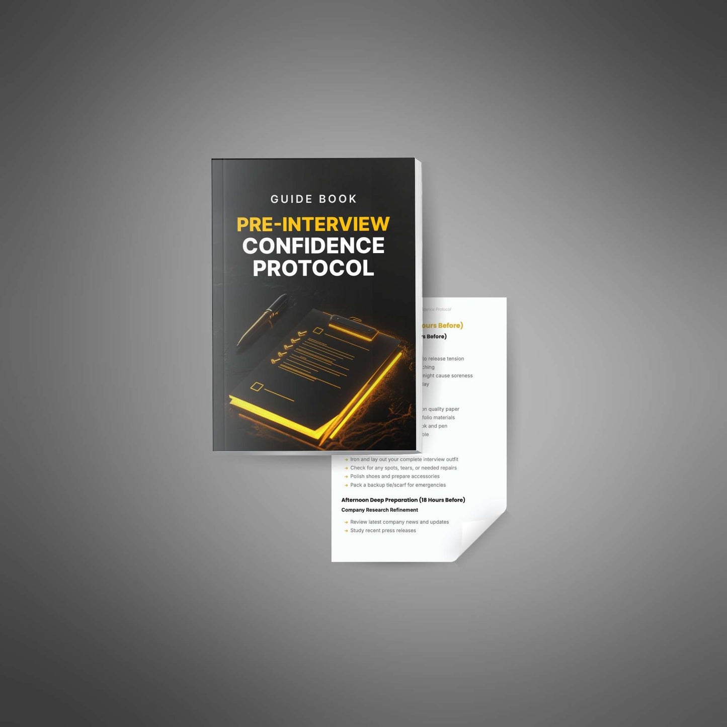 Pre-Interview Confidence Protocol